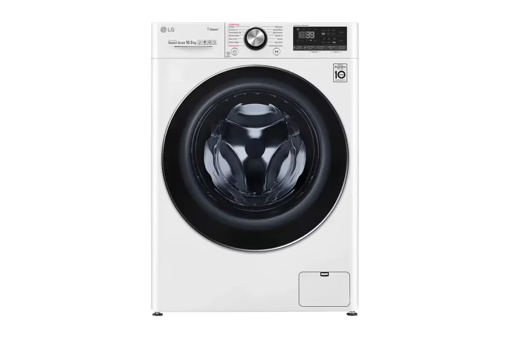 10.5kg Front Load Washer with AI Direct Drive and Steam+