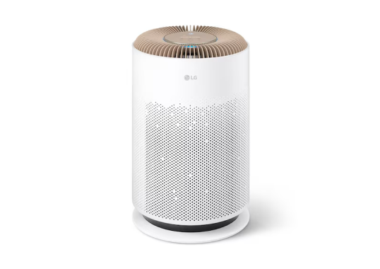 LG PuriCare 360º HIT Air Purifier (Brown) with compact and complete air purification