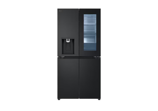 508L French Door Fridge with InstaView in Essence Matte Black Finish